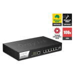 Draytek Dv3220 Quad Gigabit Broadband Firewall QoS IPv6 Router with 1 x Giga LAN, 100 x VPNs, 50 x SSL VPNs, USB 3G/4G, and support Smart Monitor (100 nodes) & VigorACS SI