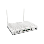 DV2865ax Multi WAN Router with VDSL2 35b/ADSL2+, 1 x GbE WAN/LAN, and 3G/4G USB WAN port for Load Balancing and Fail-over, 5 x GbE LANs, Object-based SPI Firewall, CSM, QoS, 802.11ax (AX2300) WiFi, 32 x VPNs, 16 x SSL VPNs, and support VigorACS 2/3