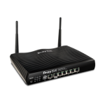 DrayTek DV2927ac Multi WAN Router with 1 x GbE WAN, 1 x GbE WAN/LAN, and 3G/4G USB WAN port for Load Balancing and Fail-over, 5 x GbE LANs, Object-based SPI Firewall, 